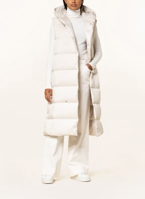 handstich Down vest ARABELLA, Color: CREAM (Image 1)