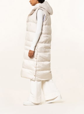 handstich Down vest ARABELLA, Color: CREAM (Image 1)