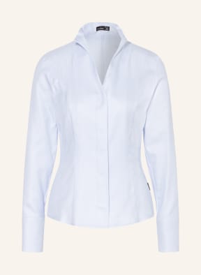 van Laack Bluse ALICE, Farbe: WEISS/ HELLBLAU (Bild 1)