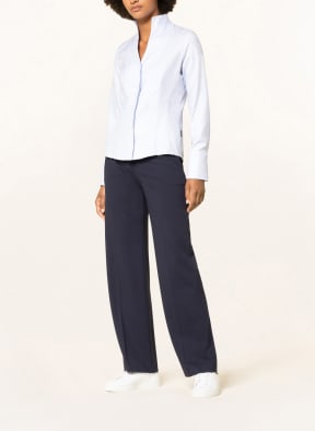 van Laack Bluse ALICE, Farbe: WEISS/ HELLBLAU (Bild 1)