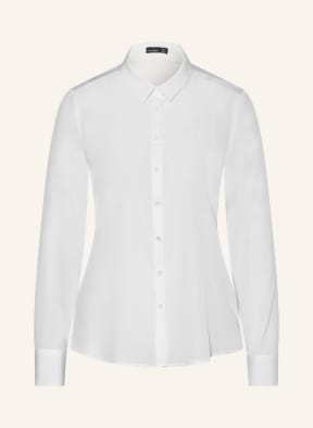 van Laack Shirt blouse CELLA made of silk, Color: WHITE (Image 1)