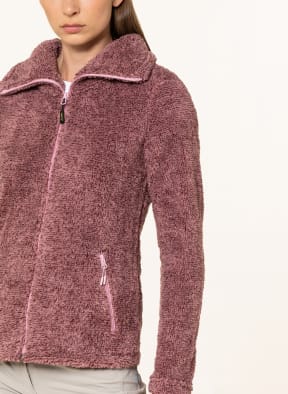 me°ru' Fleece jacket KURGAN, Color: DUSKY PINK (Image 1)
