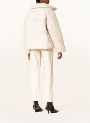 Nanushka Quilted jacket HIDE in leather look, Color: CREAM (Image 1)