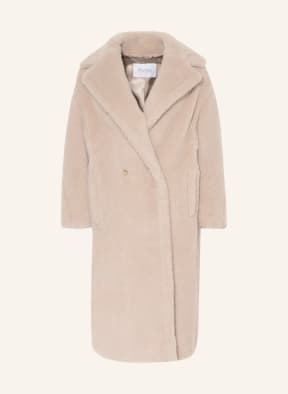 Max Mara Teddyfell-Mantel TEDGIRL mit Alpaka, Farbe: BEIGE (Bild 1)
