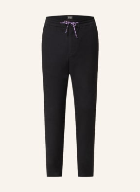 SCOTCH & SODA Chino THE DRIFT Regular Tapered Fit im Jogging-Stil, Farbe: SCHWARZ (Bild 1)