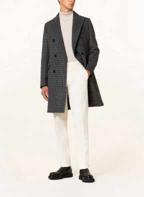 windsor. Wool coat CANTRO, Color: BLACK/ GRAY (Image 1)