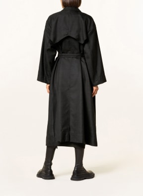 GANNI Trench coat, Color: DARK GRAY (Image 1)