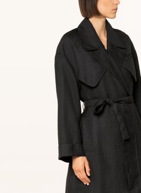 GANNI Trench coat, Color: DARK GRAY (Image 1)