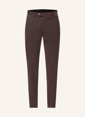 HILTL Corduroy trousers extra slim fit, Color: KHAKI (Image 1)