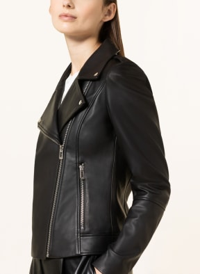 HUGO Lederjacke LARELLA, Farbe: SCHWARZ (Bild 1)