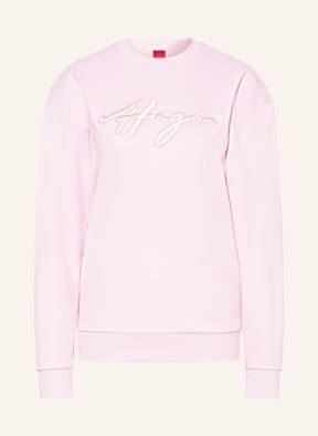 HUGO Sweatshirt EASY CREW, Farbe: HELLROSA (Bild 1)