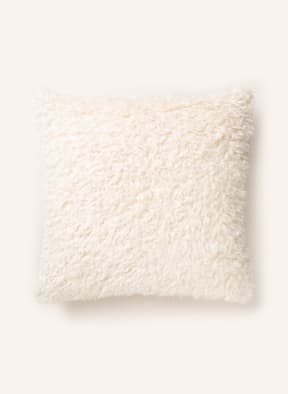 EB HOME Faux fur decorative cushion cover, Color: CREAM (Image 1)