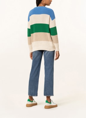 mavi Sweater , Color: CREAM/ BEIGE/ BLUE (Image 1)