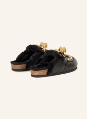 JW ANDERSON Slides CHAIN, Color: BLACK (Image 1)