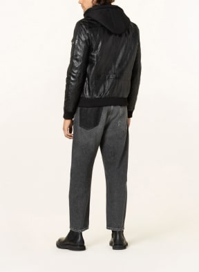 gipsy Leather jacket GMSKYTHUNDER, Color: BLACK (Image 1)