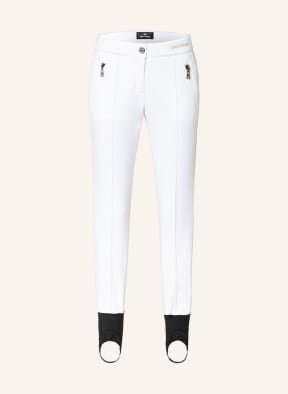 SPORTALM Stirrup ski pants in white