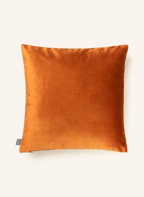 PAD Velvet decorative cushion cover ELEGANCE, Color: COGNAC (Image 1)