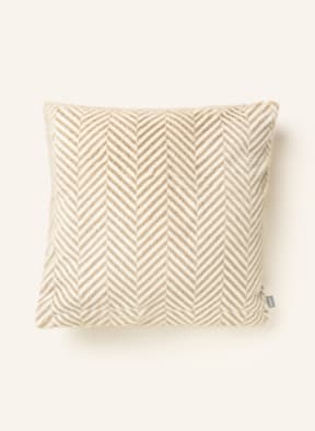 PAD Faux fur decorative cushion cover ZELLA, Color: CREAM/ BEIGE (Image 1)