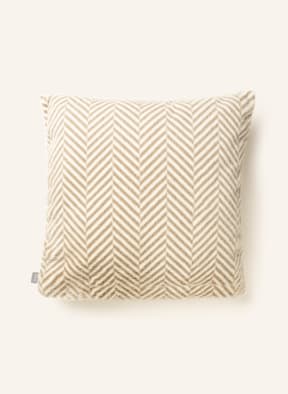 PAD Faux fur decorative cushion cover ZELLA, Color: CREAM/ BEIGE (Image 1)