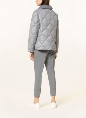 PESERICO Steppjacke mit Schmucksteinen, Farbe: GRAU (Bild 1)