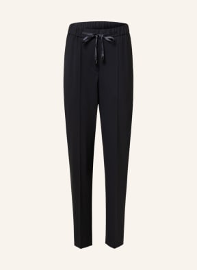 PESERICO Trousers in jogger style, Color: DARK BLUE (Image 1)