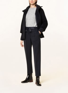 PESERICO Trousers in jogger style, Color: DARK BLUE (Image 1)