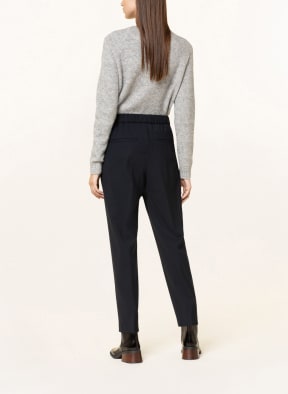 PESERICO Trousers in jogger style, Color: DARK BLUE (Image 1)