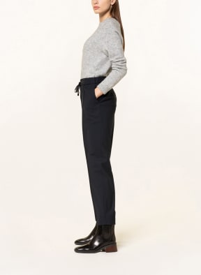 PESERICO Trousers in jogger style, Color: DARK BLUE (Image 1)