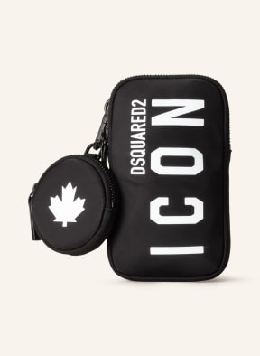 DSQUARED2 Smartphone bag, Color: BLACK (Image 1)