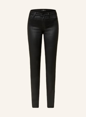 7 for all mankind Coated jeans SLIM ILLUSION, Color: BLACK (Image 1)
