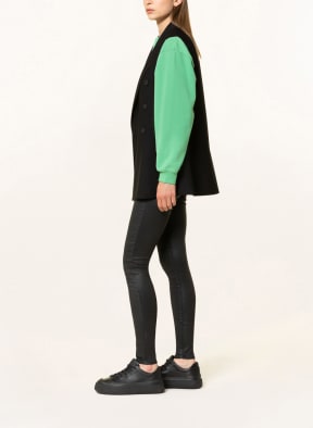 7 for all mankind Coated jeans SLIM ILLUSION, Color: BLACK (Image 1)