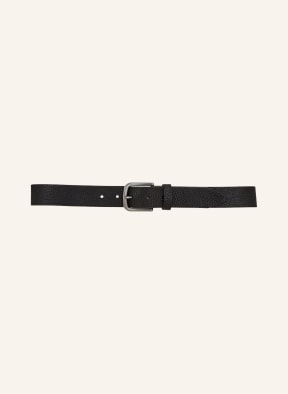 MONTI Leather belt AMARILLO, Color: BLACK (Image 1)
