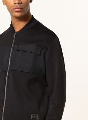 HUGO Bomber jacket DARSLEY in black