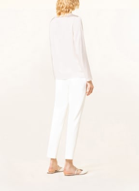 FABIANA FILIPPI Shirt blouse made of silk with sequins, Color: ECRU (Image 1)