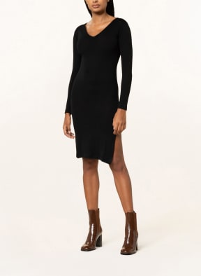 MIRYAM Strickkleid aus Merinowolle, Farbe: SCHWARZ (Bild 1)