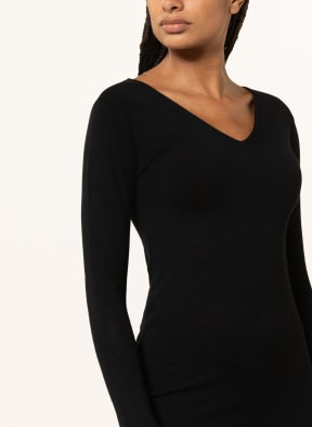 MIRYAM Strickkleid aus Merinowolle, Farbe: SCHWARZ (Bild 1)