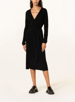 ALLUDE Knit dress with cashmere, Color: BLACK (Image 1)