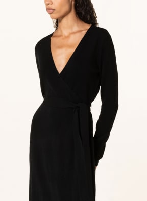 ALLUDE Knit dress with cashmere, Color: BLACK (Image 1)