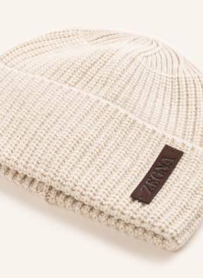 ZEGNA Hat with cashmere, Color: BEIGE (Image 1)