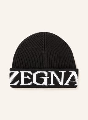 ZEGNA Mütze , Farbe: SCHWARZ/ WEISS (Bild 1)