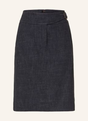 windsor. Denim skirt , Color: DARK BLUE (Image 1)