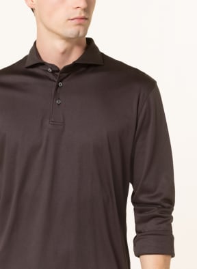 van Laack Jersey polo shirt PESO, Color: DARK GRAY (Image 1)