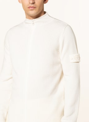 STONE ISLAND Cashmere cardigan, Color: ECRU (Image 1)