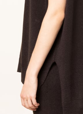 SMINFINITY Cashmere sweater vest , Color: DARK BROWN (Image 1)