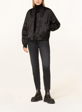 darling harbour Bomber jacket, Color: BLACK (Image 1)