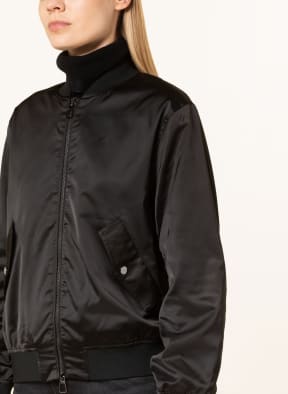 darling harbour Bomber jacket, Color: BLACK (Image 1)
