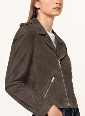 POLO RALPH LAUREN Lederjacke, Farbe: TAUPE (Bild 1)
