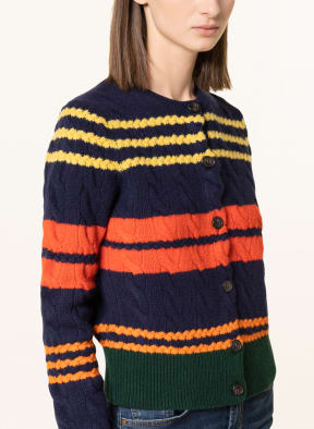 POLO RALPH LAUREN Strickjacke, Farbe: DUNKELBLAU/ ROT/ GELB (Bild 1)