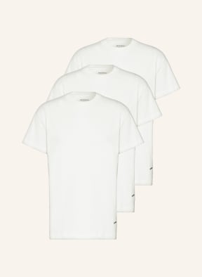 JIL SANDER 3-pack T-shirts, Color: WHITE (Image 1)