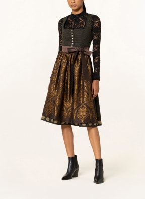 SPORTALM Dirndl, Farbe: DUNKELGRÜN/ GRÜN/ DUNKELROT (Bild 1)